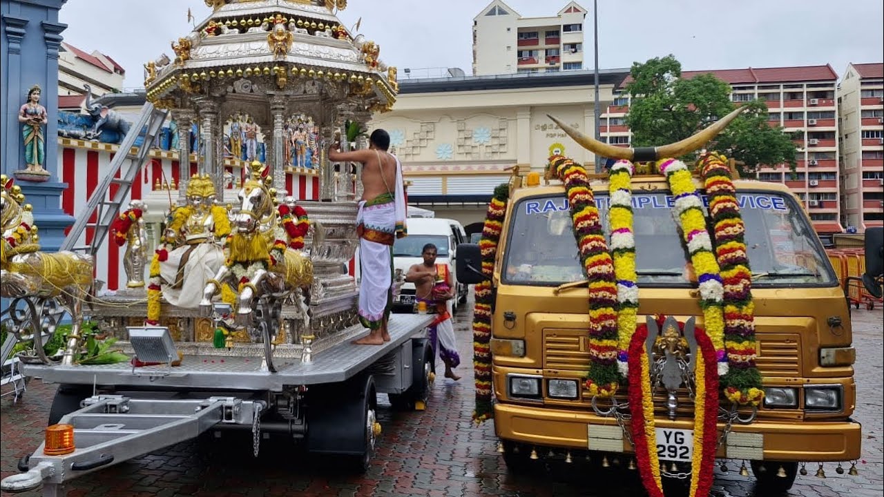11.01.25 - Vaikunda Ekadasi Silver Chariot Procession From Sri Srinivasa Perumal Temple 🇸🇬
