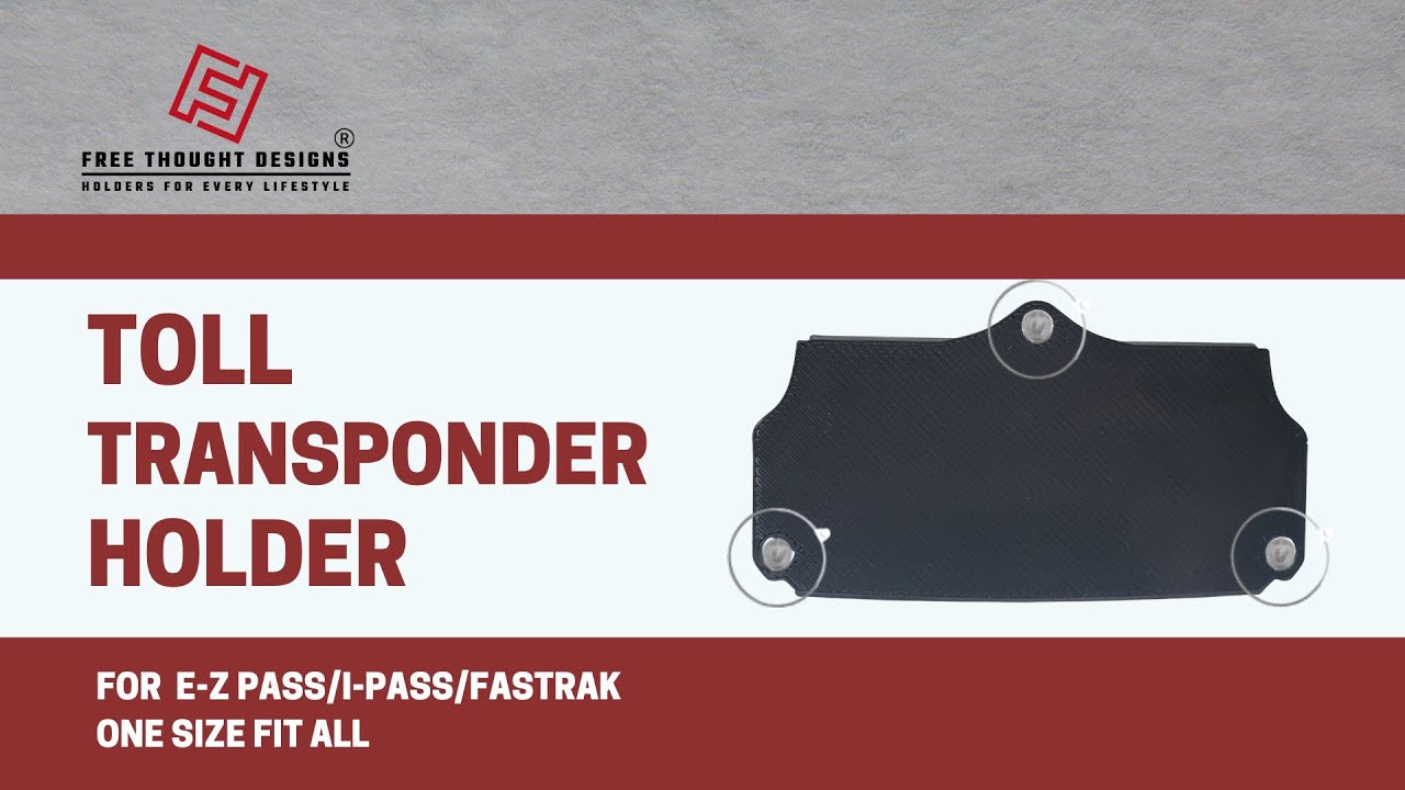 how to install EZ PASS Holder to your car