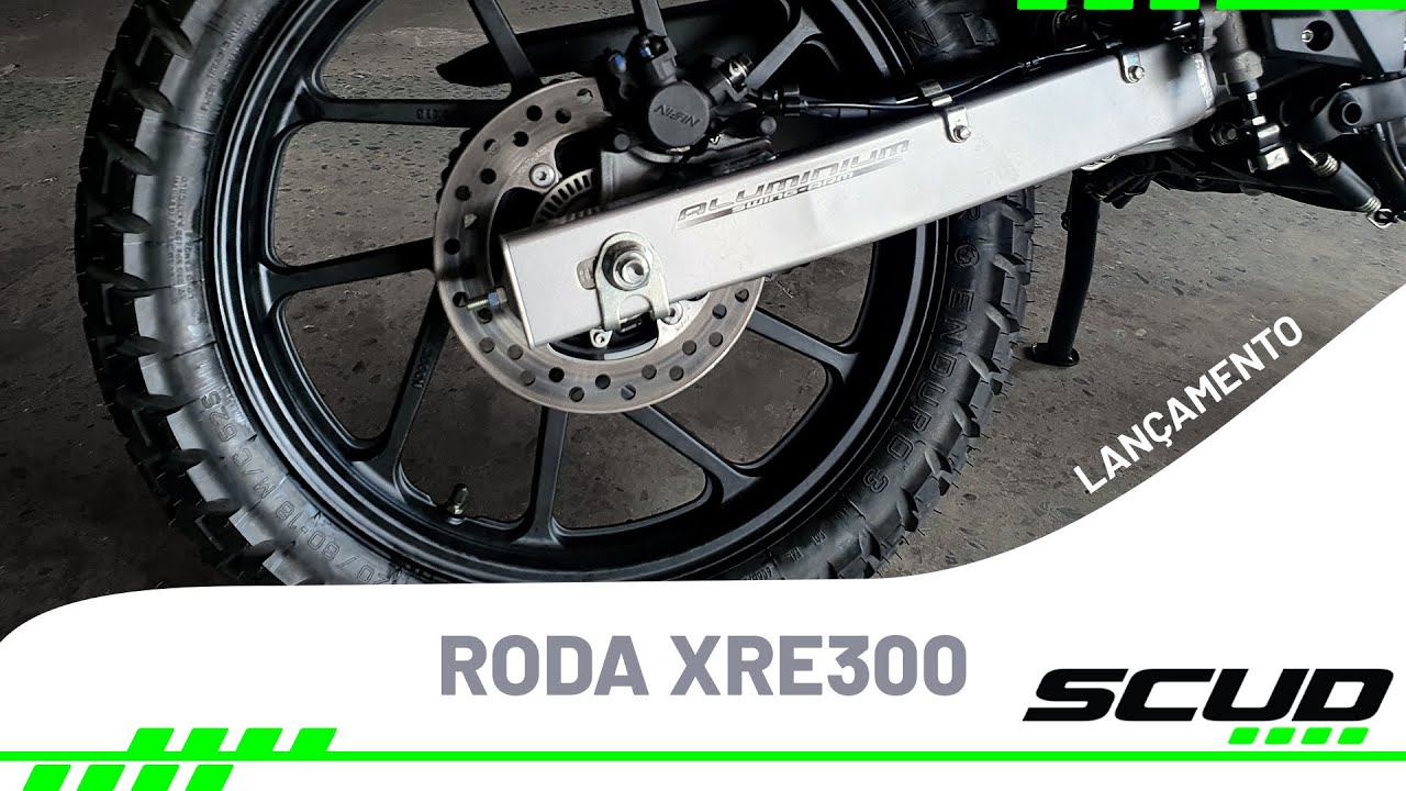 LAN&Ccedil;AMENTO SCUD: Roda de Liga Leve XRE300