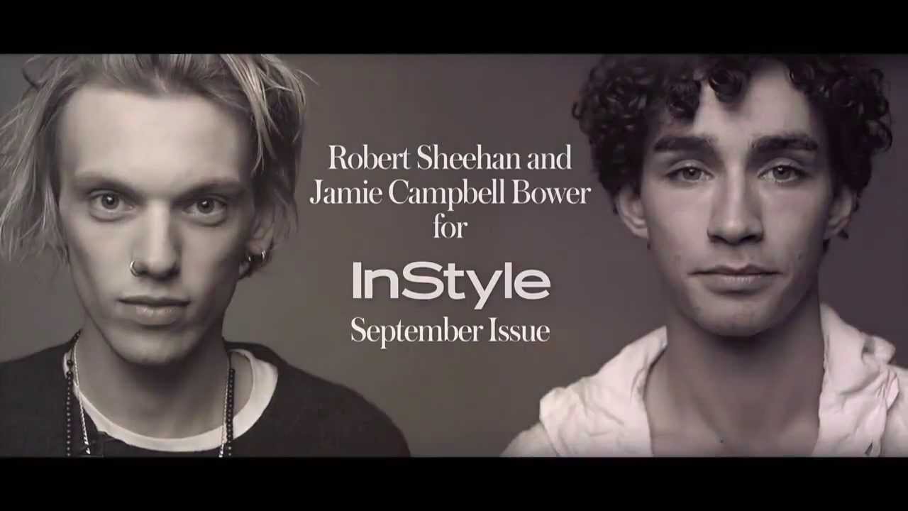InStyle: Jamie Campbell Bower & Robert Sheehan Behind The Scenes (TR Altyazılı)