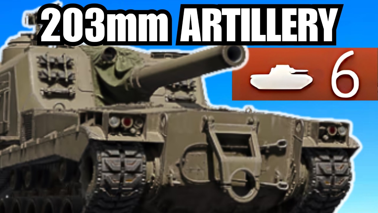 War Thunders Biggest Artillery Tank  I  M55