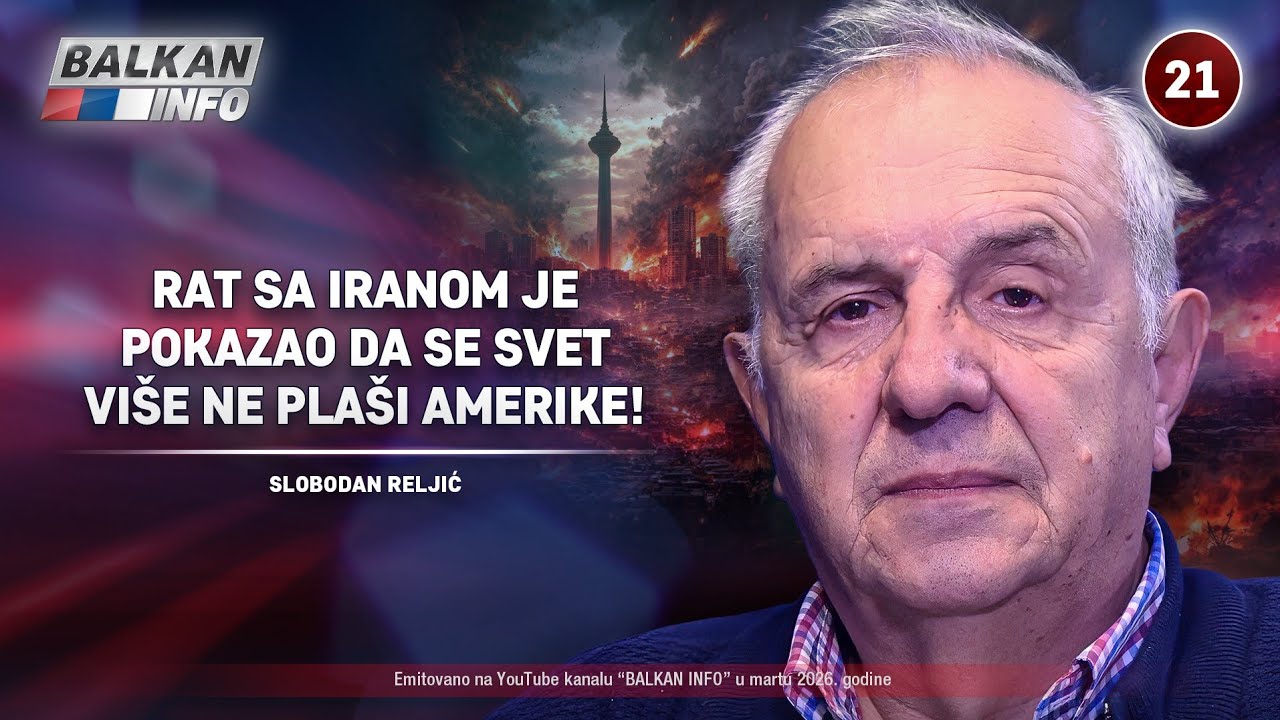 INTERVJU: Slobodan Reljić – Ovaj rat je pokazao da se svet više ne plaši Amerike! (7.3.2026)