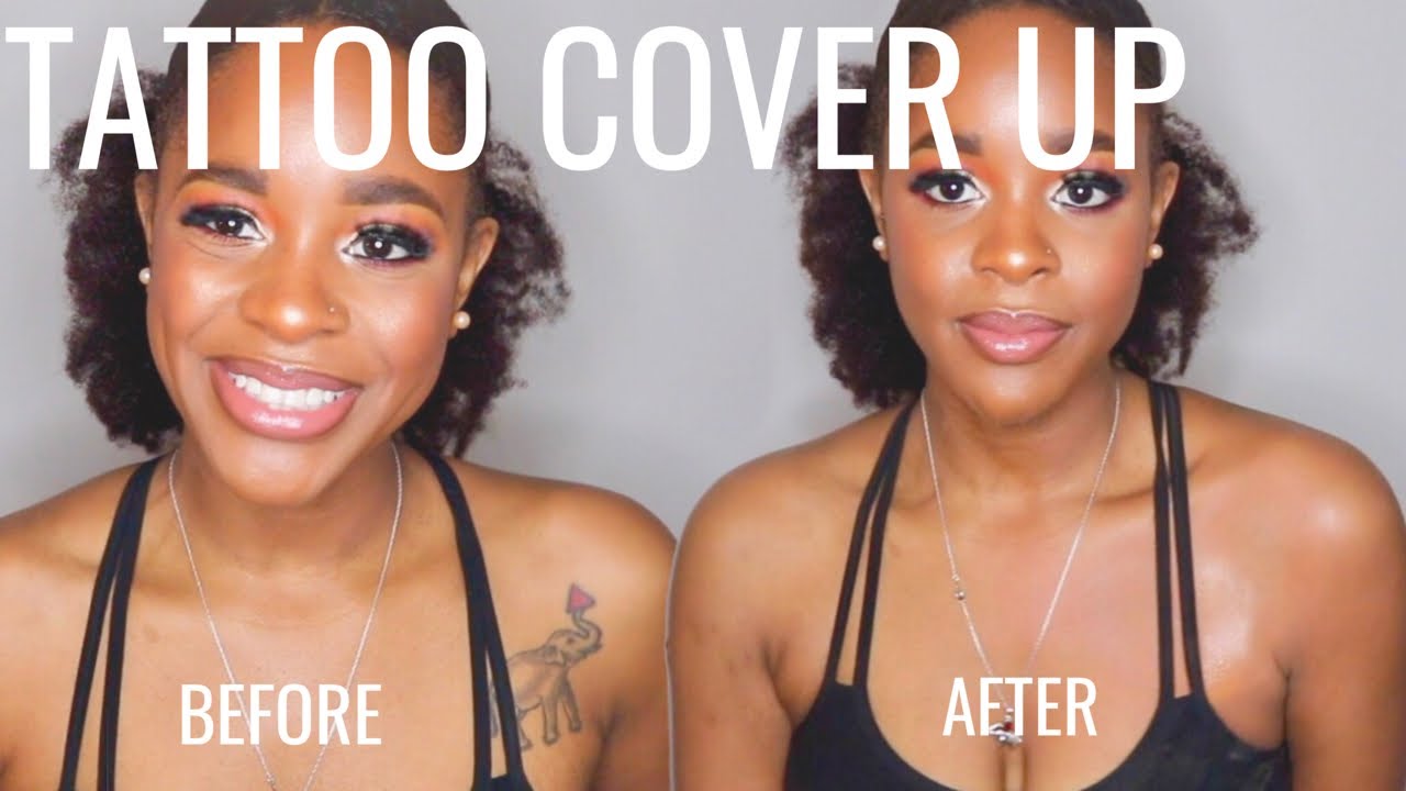 Tattoo Cover Up for Black Women | Medium to Dark Tattoo Cover up