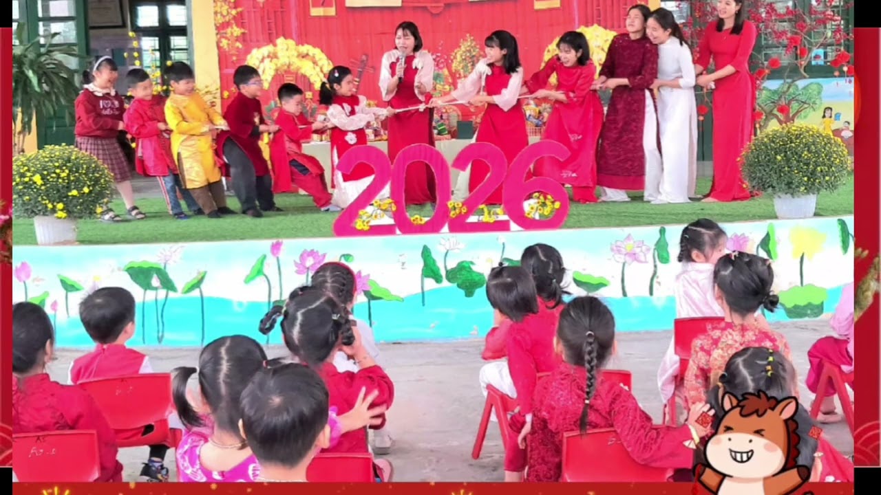 Video bé vui đón tết lớp B5 trường mn Phú Phúc