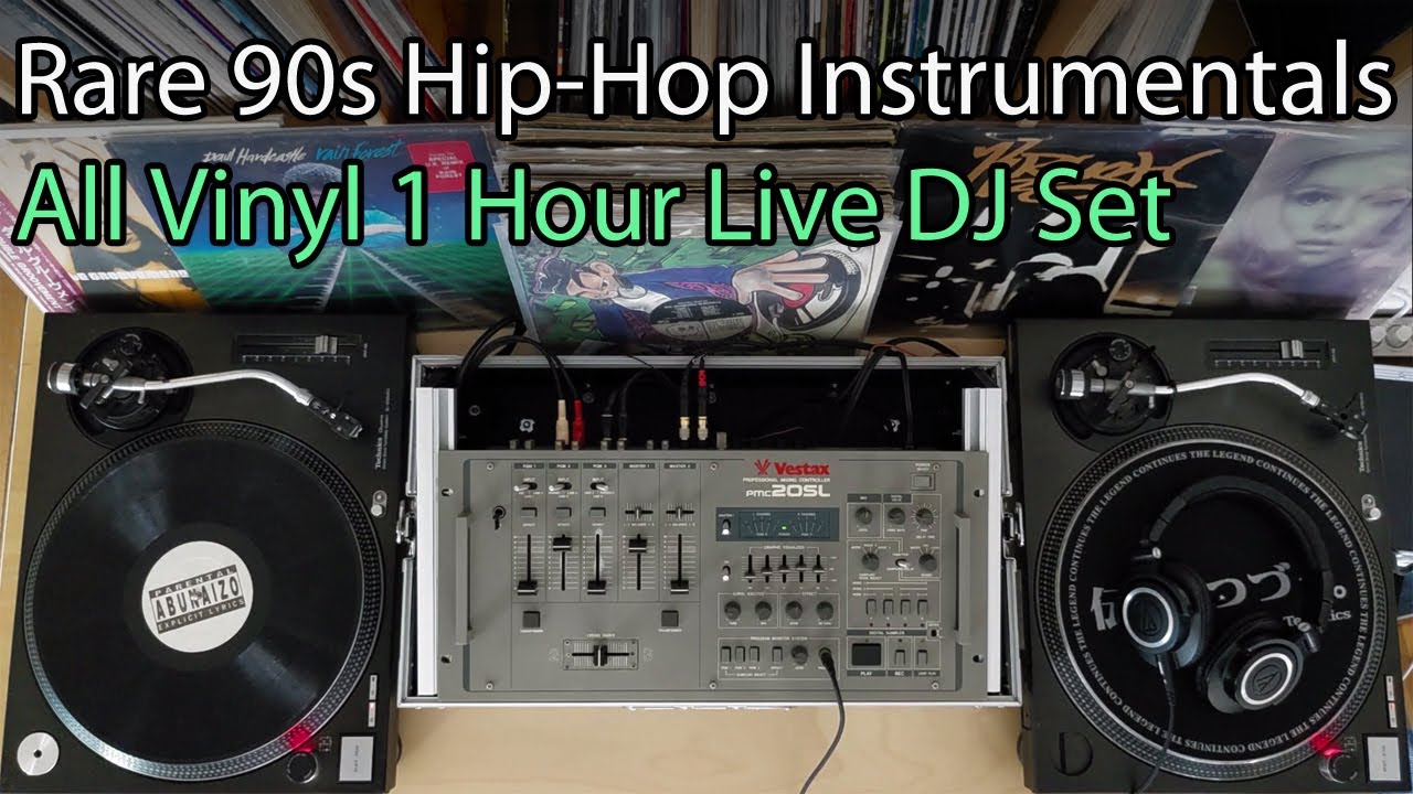 Instrumelange: Rare 90s Vinyl Beats Mixed & Blended Live by DJ Phixion