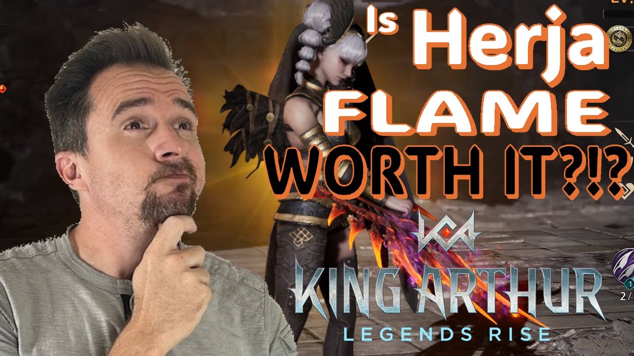 Picking Up HERJA's Flame Relic... 9000 Crystals LATER :/ | King Arthur: Legends Rise