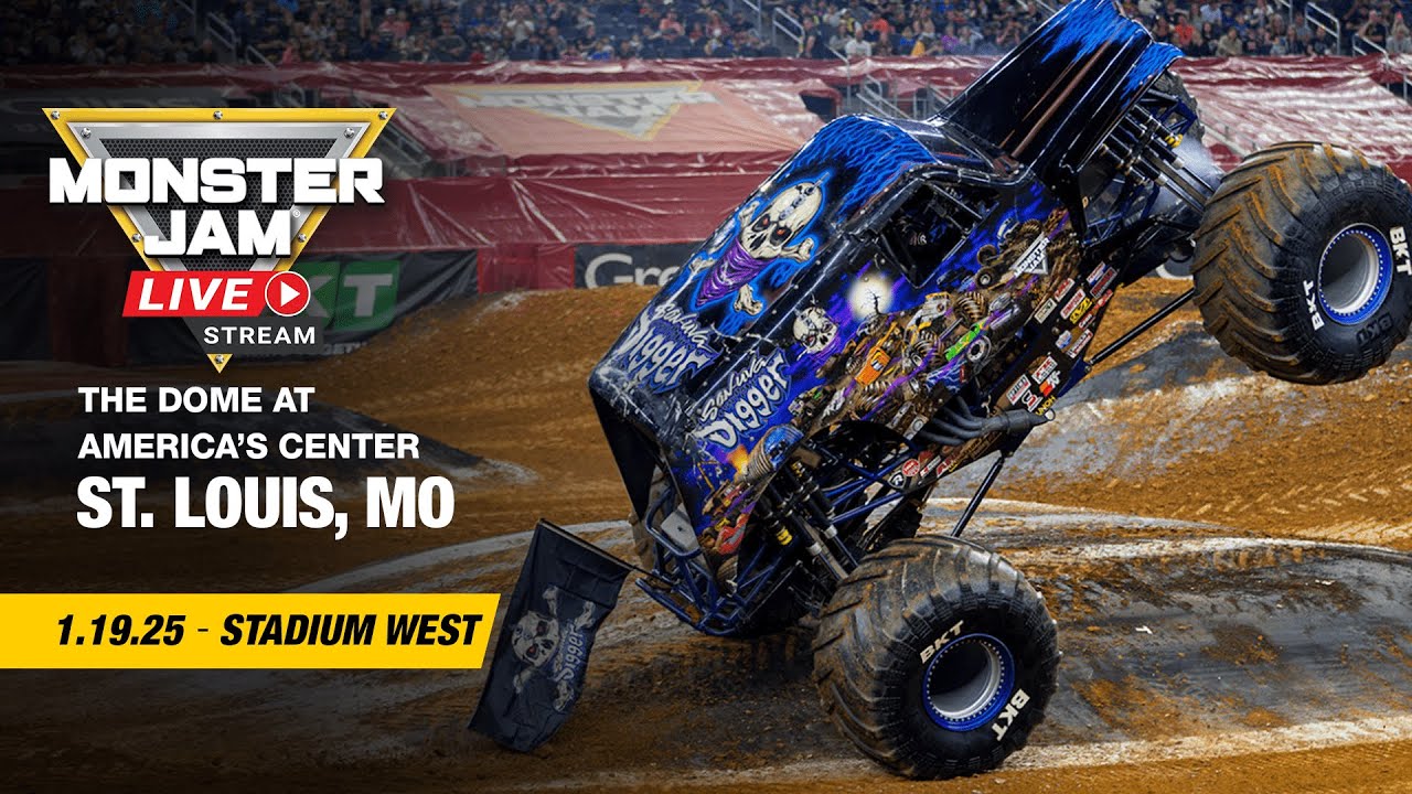Monster Jam: St. Louis - 2 (Full Event) | Jan 19, 2025 | Stadium West