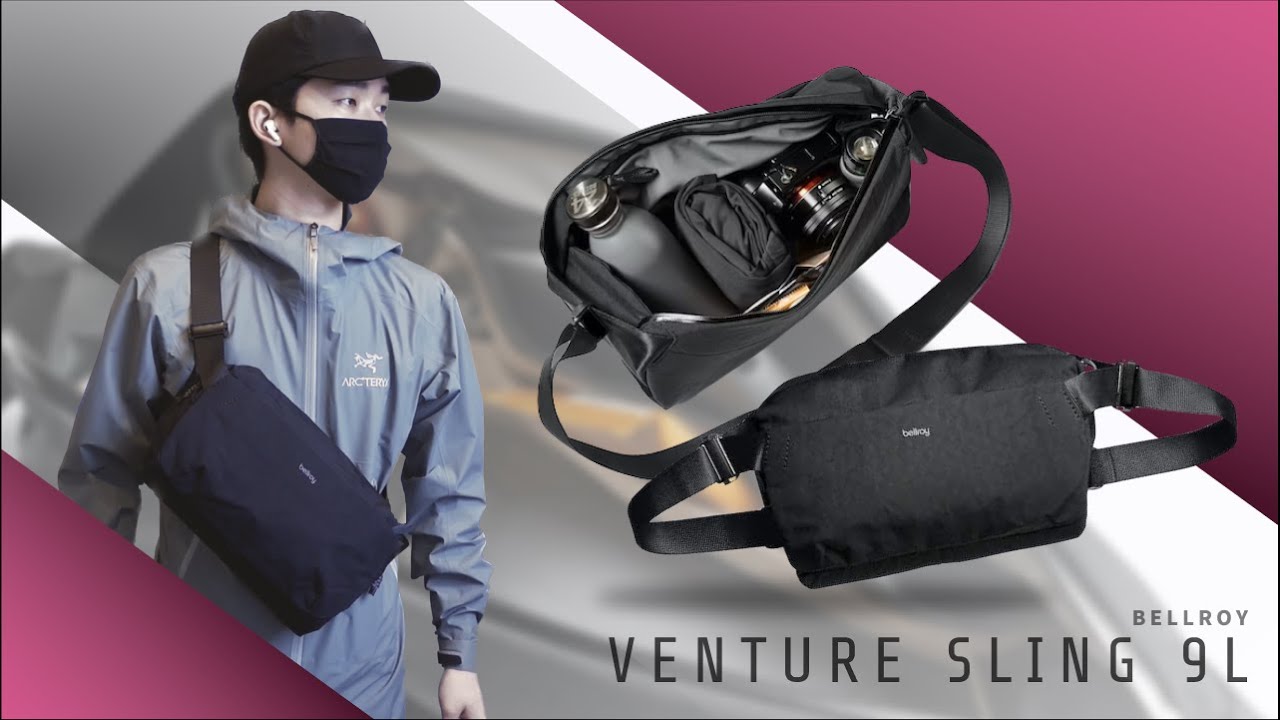 BELLROY VENTURE SLING 9L / Revolutionary Sling Bag for Everything You Need - BPG_200