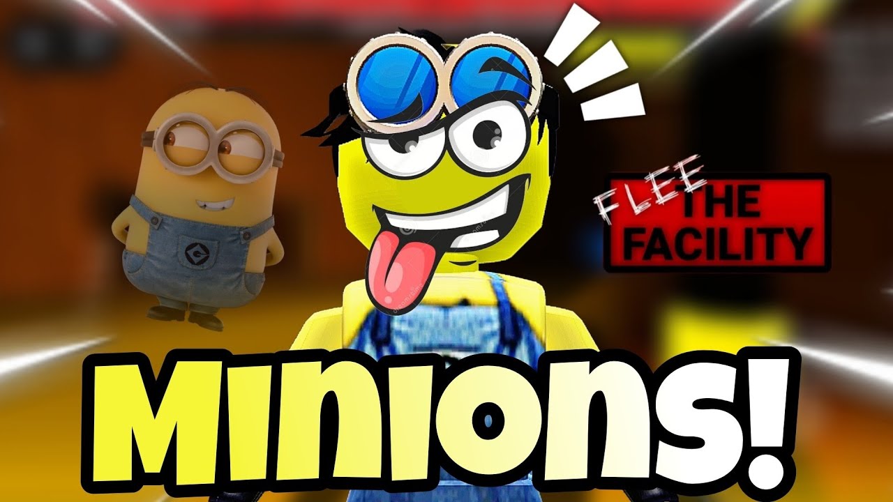 •ZOANDO DE MINIONS NO MARRETÃO | Flee The Facility | Roblox•