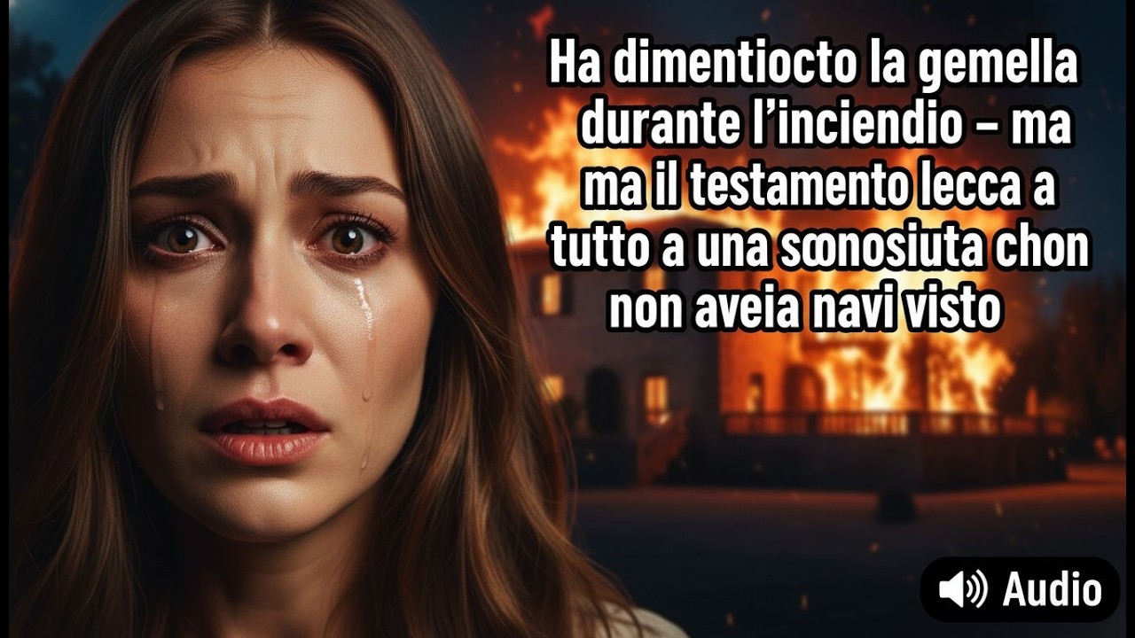 Ha dimenticato la gemella durante l’incendio – ma il testamento lascia tutto a una sconosciuta...