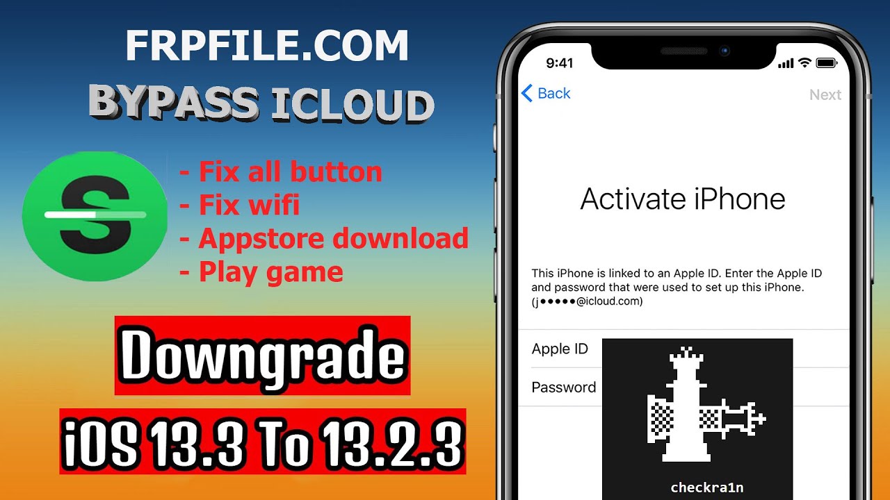 Boom!!! Bypass iCloud iOS 13.3-13.3.1 fix all button, Wifi, Appstore