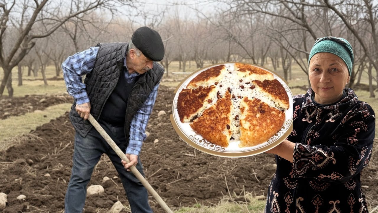 Azerbaijani Village Life: Bean Rice & Spring Planting