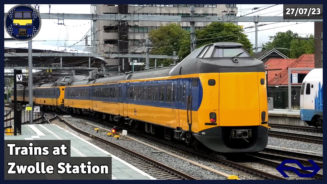 Trains at Zwolle Station | 27/07/23