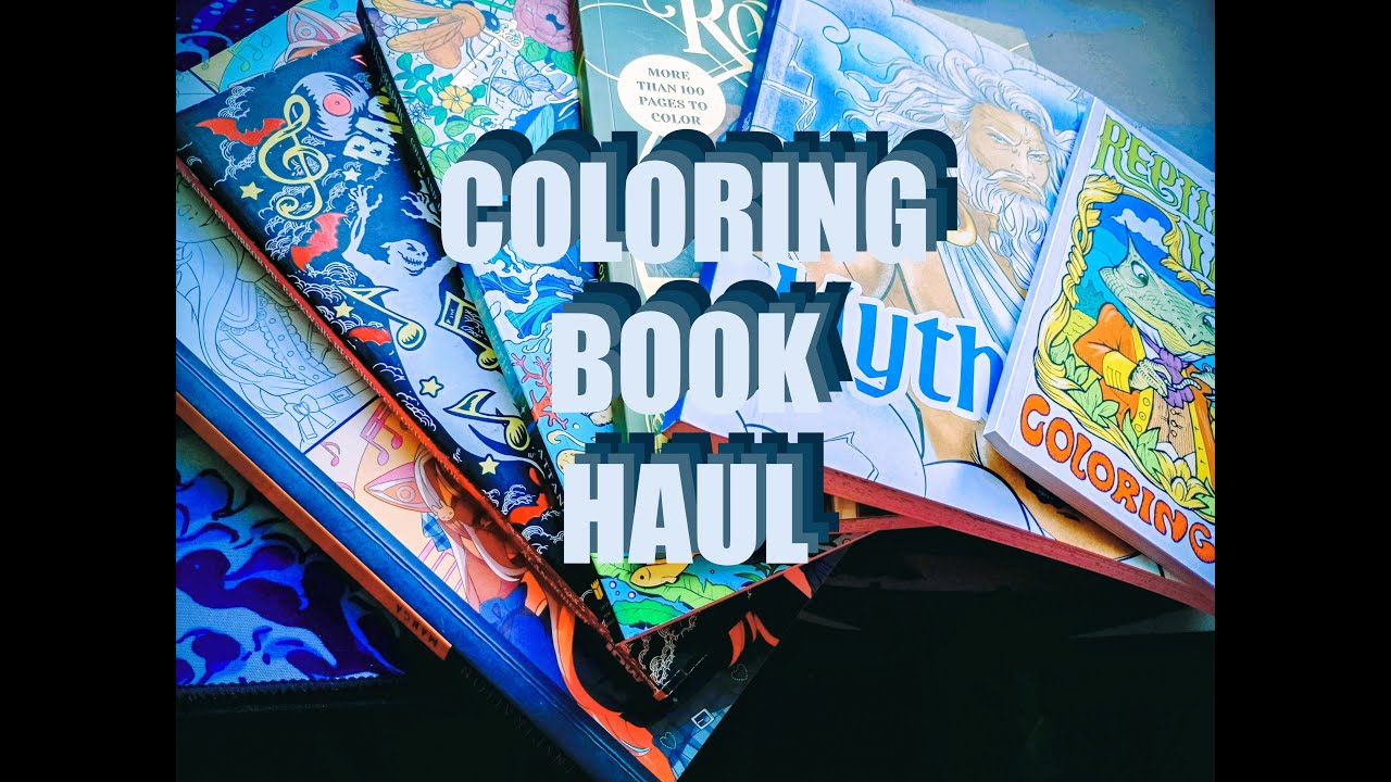 BIG Fall Coloring Haul  2025! #coloringbook #adultcoloring #collection #flipthrough