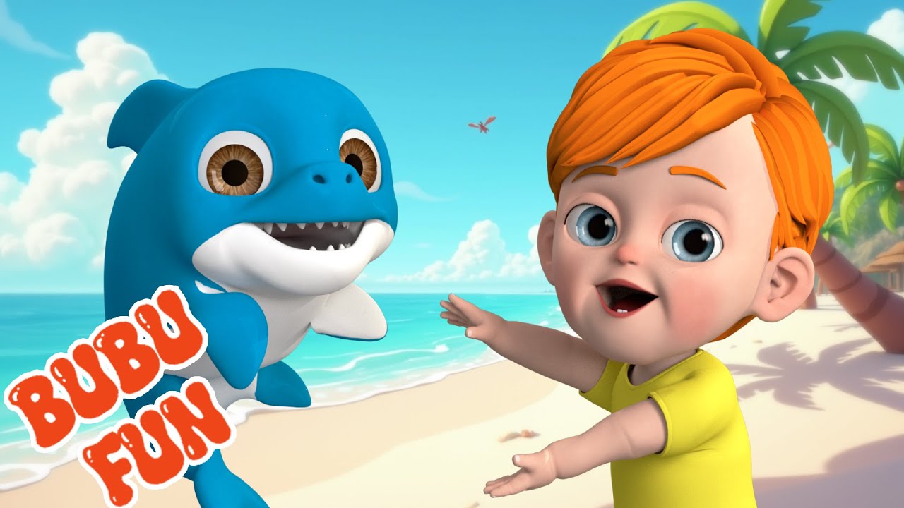 Baby Shark and More Nursery Rhymes | Kids Songs & Learning Videos @BuBufun