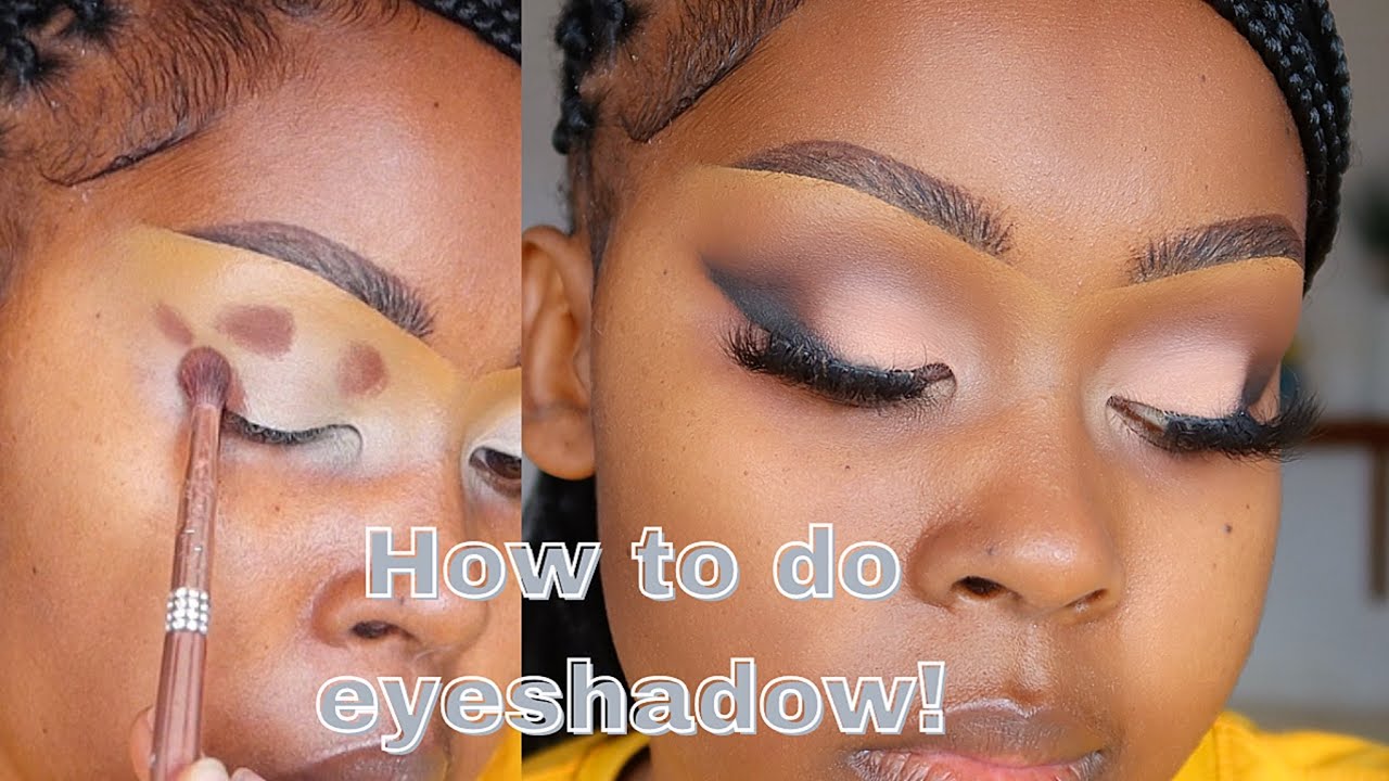 HOW TO DO EYESHADOW FOR BEGINNERS!! // VERY DETAILED TUTORIAL!!