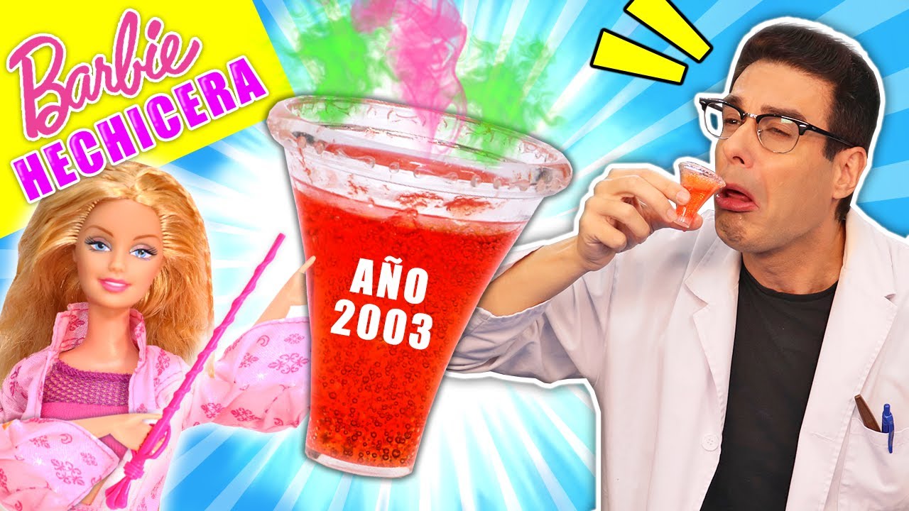 Probé las Bebidas Mágicas de Barbie Hechicera del año 2003 ¿Qué Pasó?