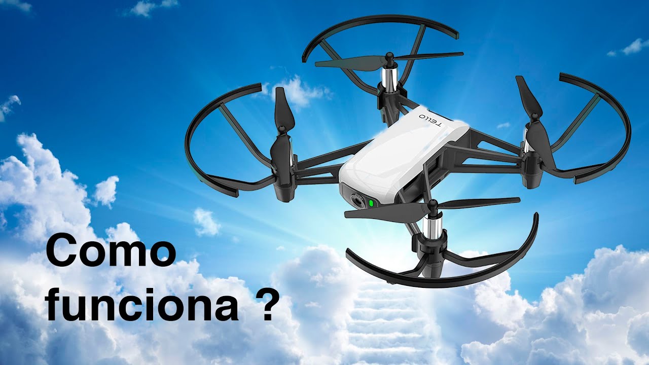 Como funciona drone DJI Tello, excelente para iniciantes