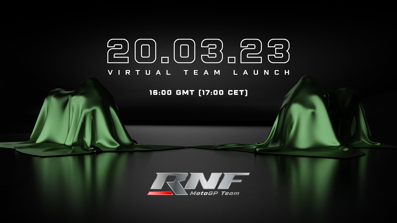 2023 CryptoDATA RNF MotoGP Team Launch | #Sprintinginto2023