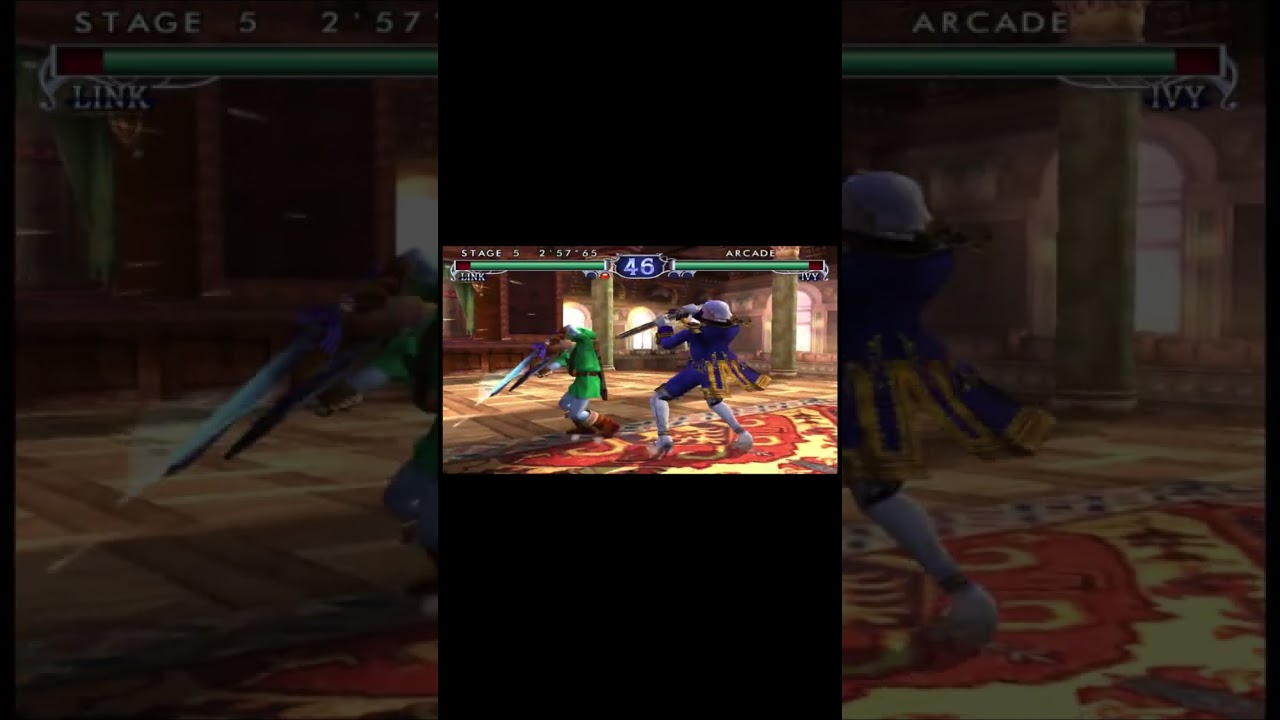 Soul Calibur II Link Vs Ivy