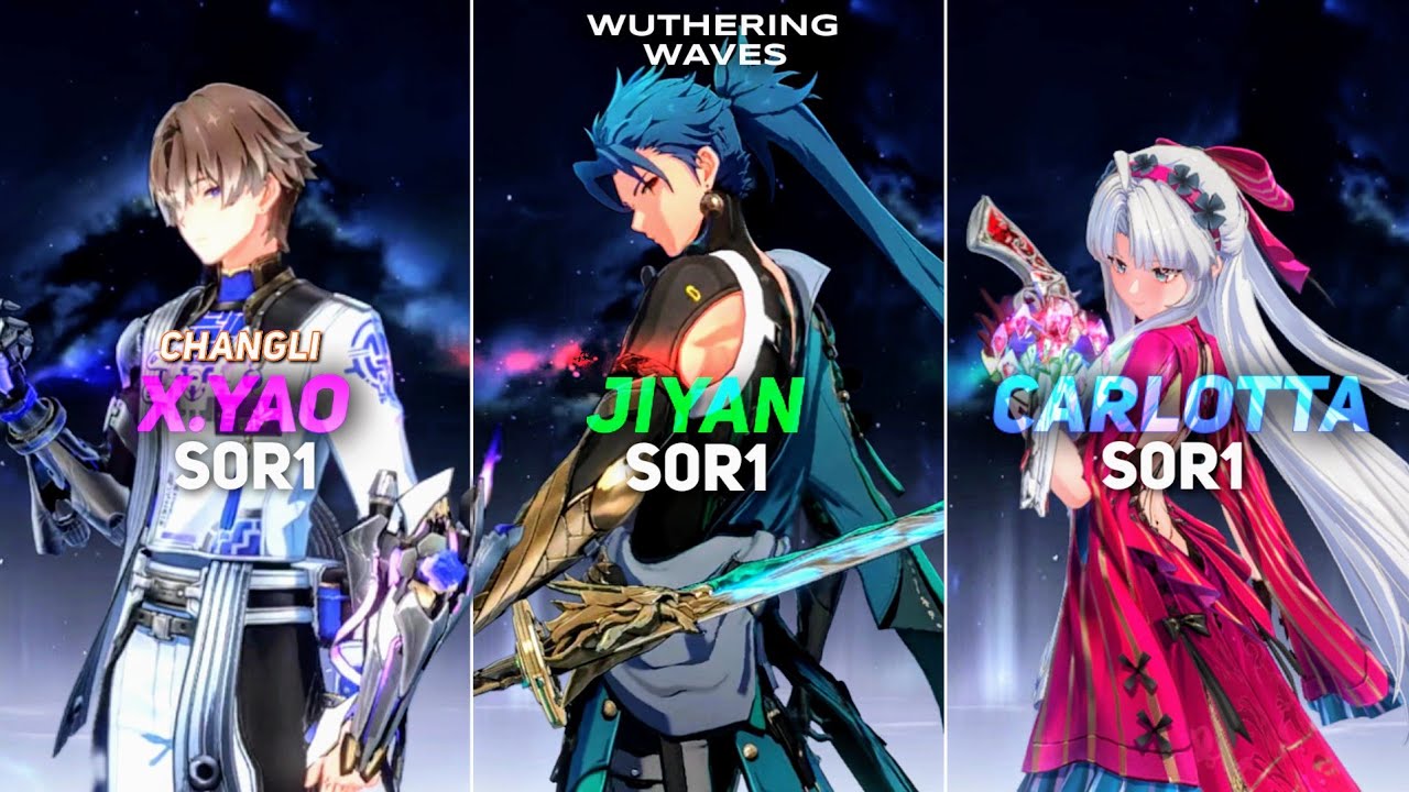 JIYAN, CHANGLI YAO, CARLOTTA || Tower of Adversity 2.3 || Wuthering Waves MOBILE