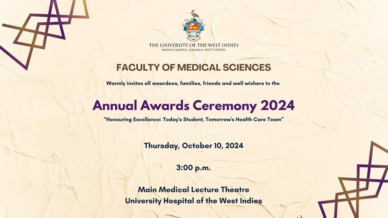 The 2024 Faculty of Medical Sciences Award Ceremony