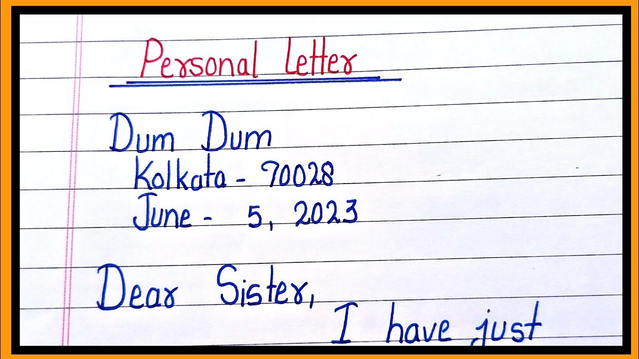 personal letter/letter to your sister congratulation here on success in the examination