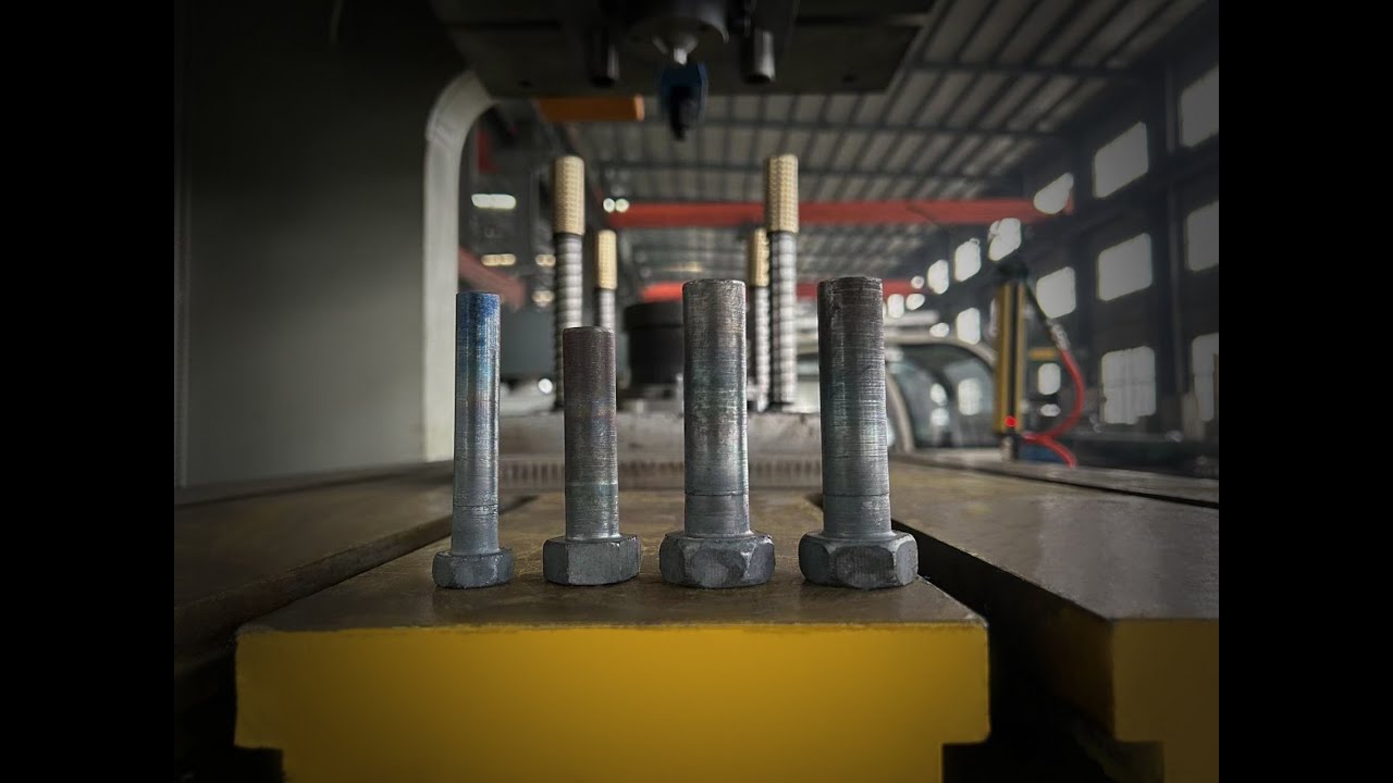 Screw and nut punching machine, 200t pneumatic puncher