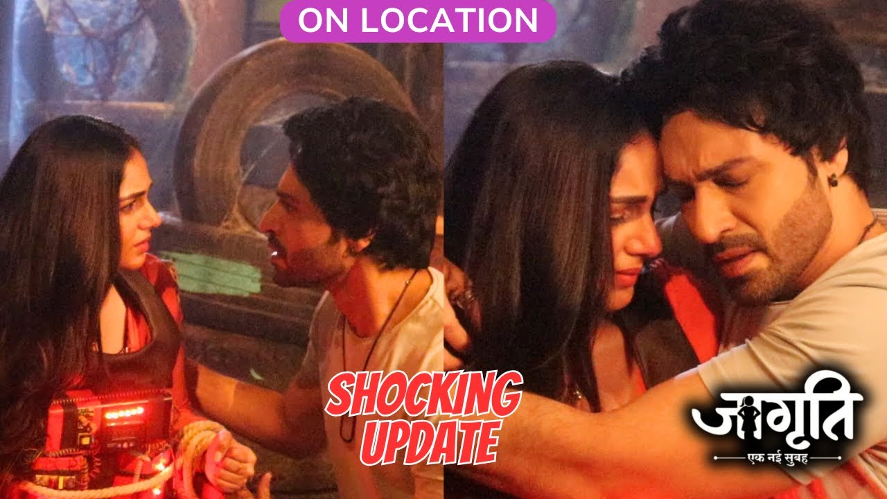 Jagriti | On Location | Jagriti Aur Suraj Fase Nae Musibat mai, Suraj nai Kiya Apnai Pyaar Ka Izhaar