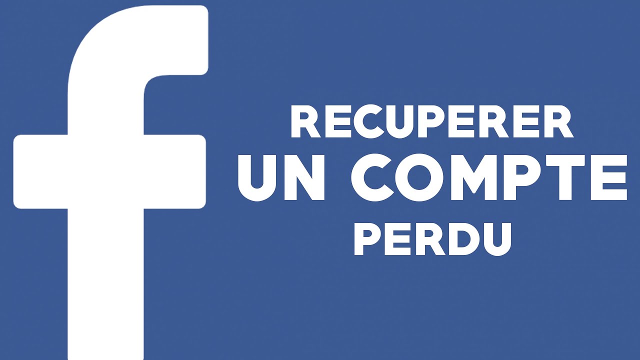 COMMENT RÉCUPÉRER UN COMPTE FACEBOOK EN 2 MINUTES - TUTO