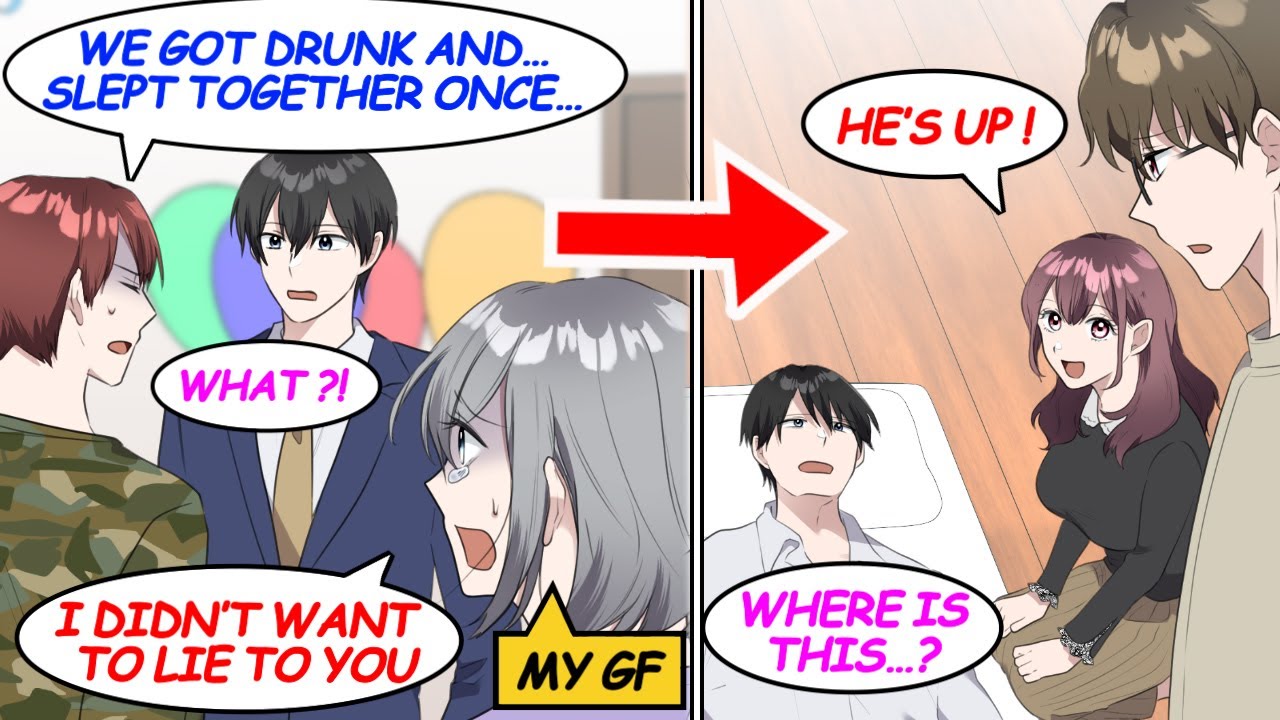 On my birthday, I found out that my gf and my friend were cheating. I'm sad and drunk... [Manga]