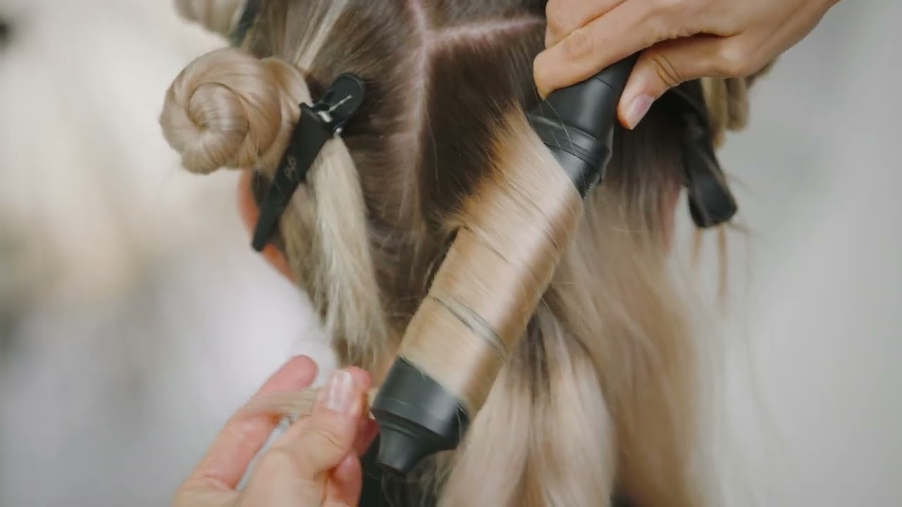 ghd Classic Wave Wand - How to create the Texture Tong