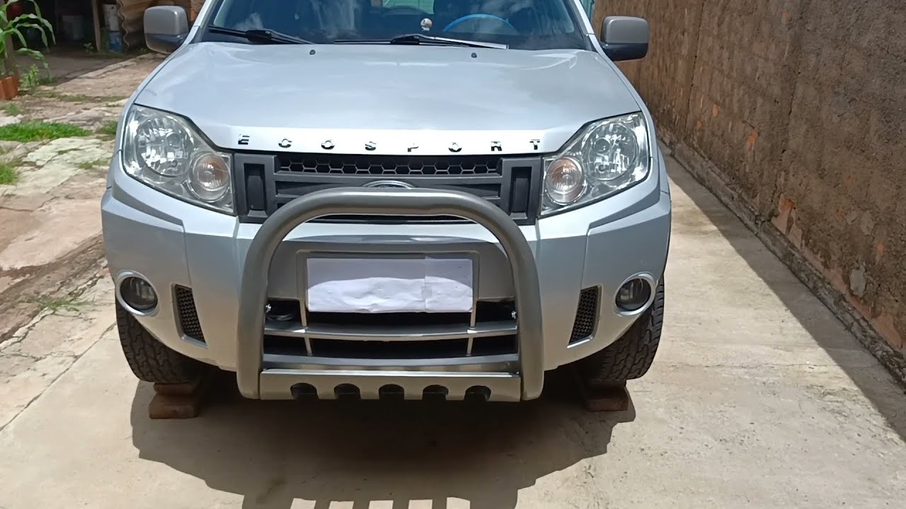 COMO INSTALAR O QUEBRA MATO ecosport  EM CASA