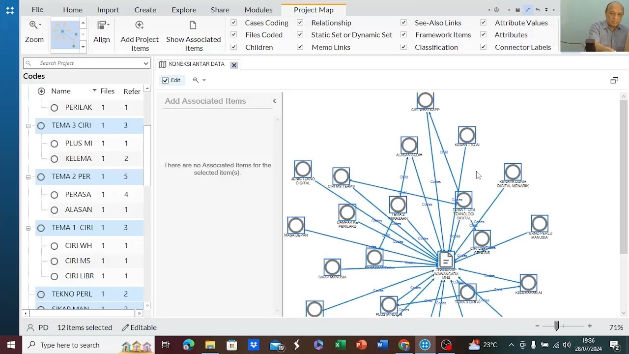 #nvivo PROJECT MAP dengan NVIVO MEMUDAHKAN PENGELOLAAN DATA