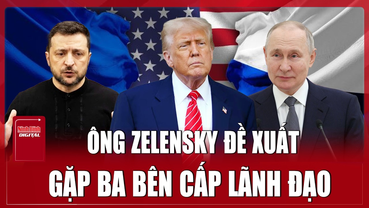 Ukraine thúc đẩy đàm phán thượng đỉnh sau điện đàm giữa ông Zelensky và ông Trump