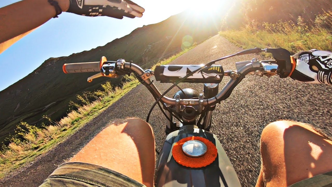 10 minutes of full throttle | SIMSON 90ccm ONBOARD