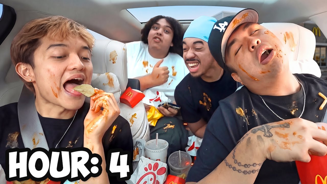 We Tried The Drive-Thru Speedrun Challenge..