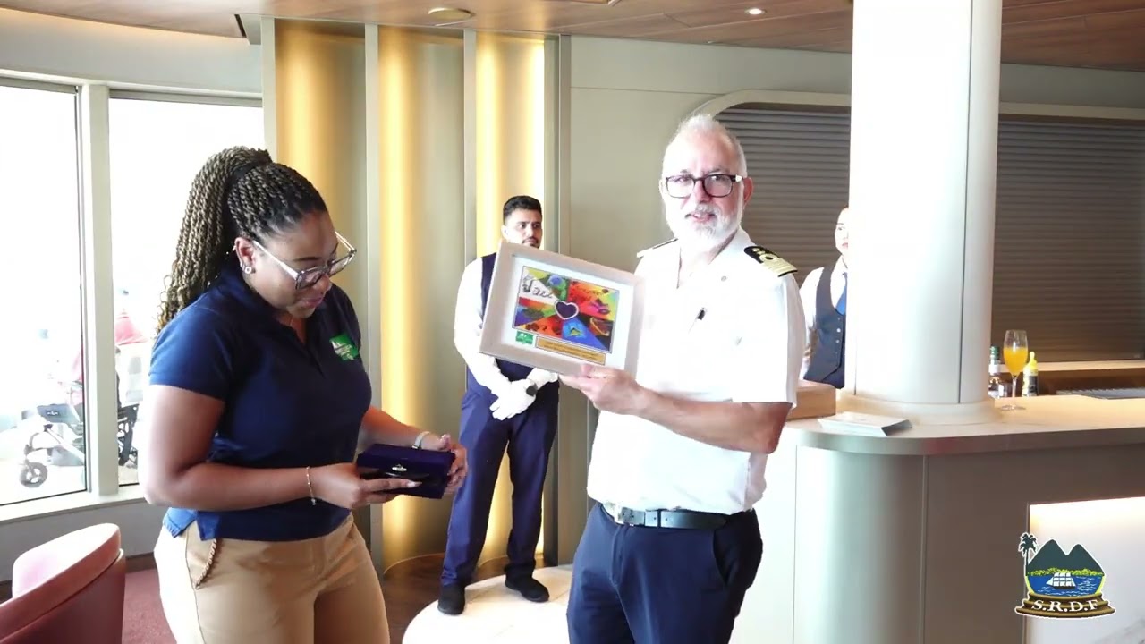 Silver Ray makes its Inaugural Call to Port Soufriere