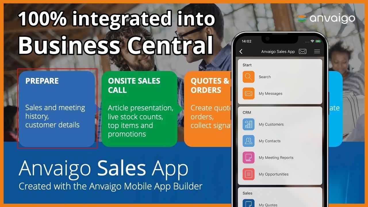 Anvaigo Sales App - Prepare Your Sales Meeting [1/4]