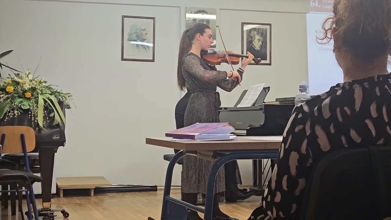 I. S. Bach: Violin Concerto in A Minor I. Allegro