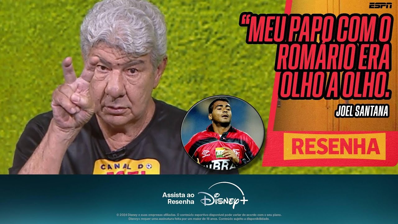 Relação com ROMÁRIO no FLAMENGO, APELIDOS, INGLÊS e mais | Joel Santana e Juan no Resenha ESPN