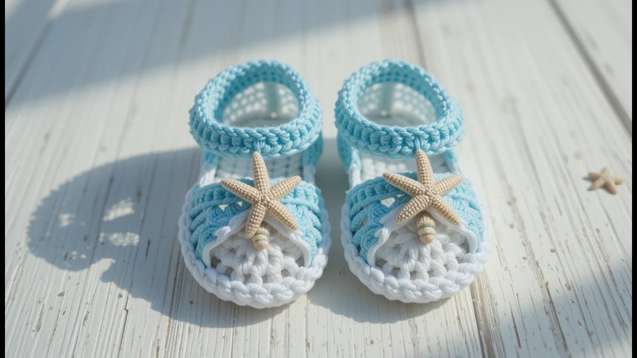 Which Baby Summer Crochet Shoes Would You Pick? 🦋🍋🏖️ Comment Your Favorite!