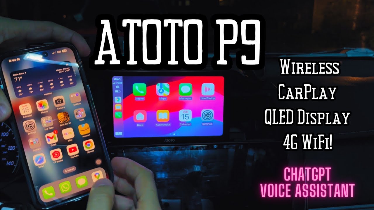 Atoto P9: Your personal travel guide, turning every journey into a legend!