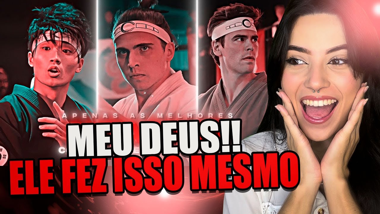 MIZUKI REAGINDO a TODAS AS MITAGENS EM COBRA KAI 6 (6 TEMPORADA) PARTE 3 - AMBRIEL