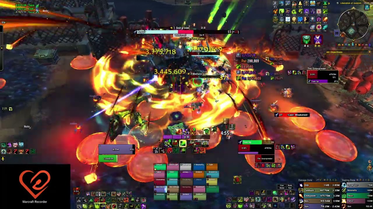 Mythic Vexie and the Geargrinders Kill#1 - Warlock