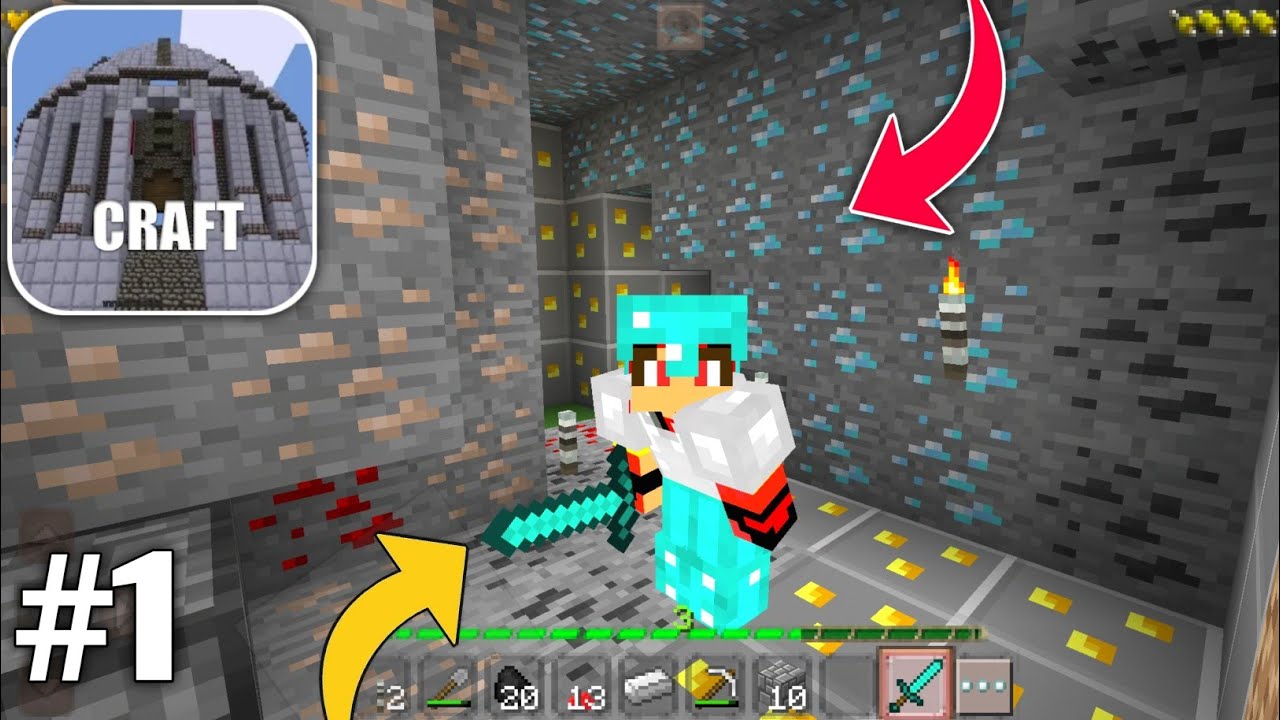 Minicraft Unlimited Diamond Block Glitch | New Multiplayer Survival 🔥Walkthrough Part 1-(2026) 💎