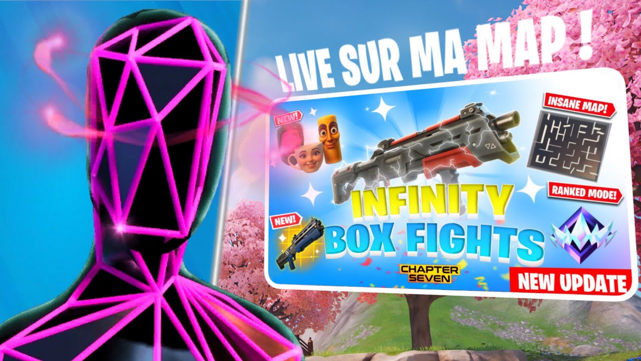 MAP INFINITY BOX  FIGHTS VENEZ TOUS SKIN A GAGNER FIN DU MOIS