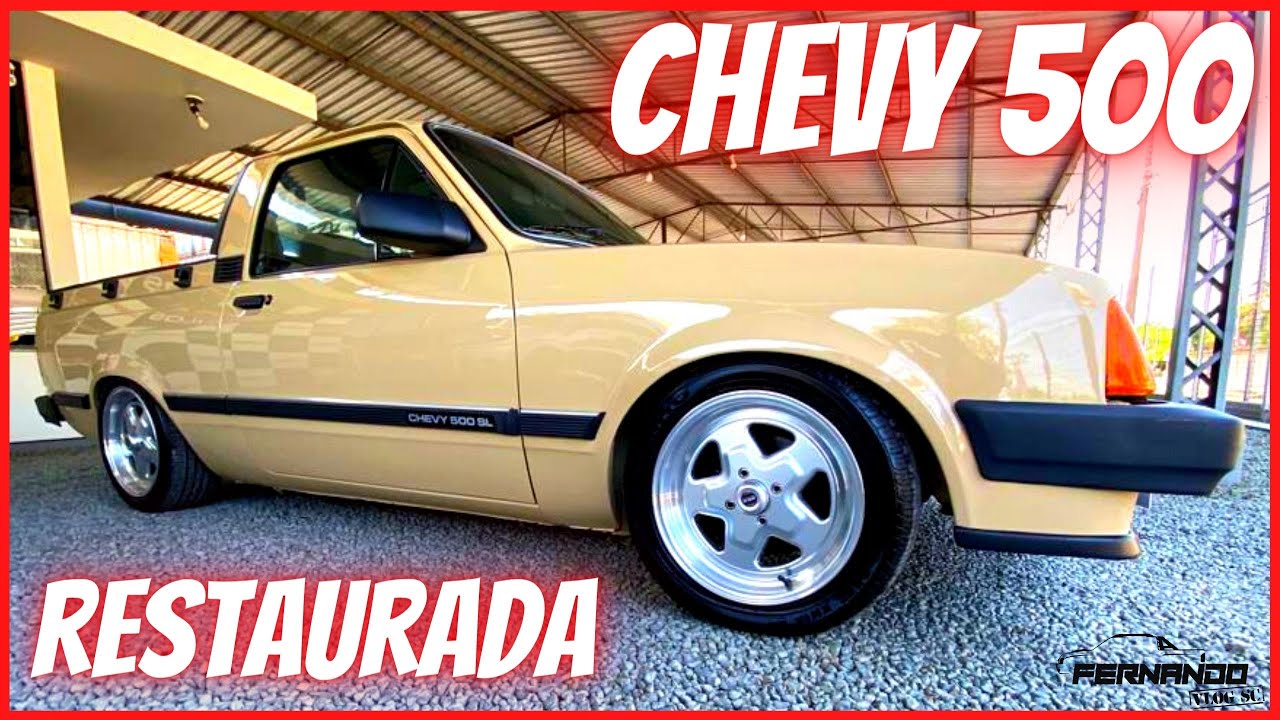 CHEVROLET CHEVY 500 SL 1987 *RESTAURADA* 😱
