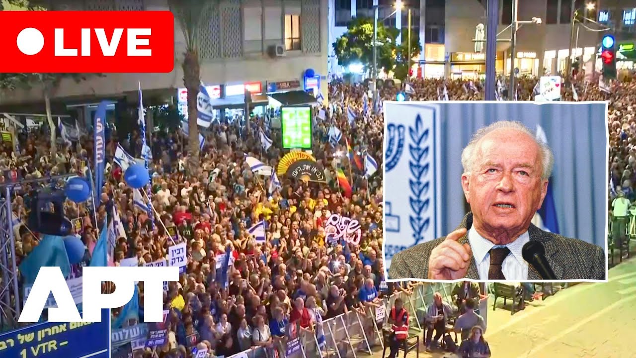 LIVE | Israelis Mark 30 Years Since Assassination of Prime Minister Yitzhak Rabin | APT