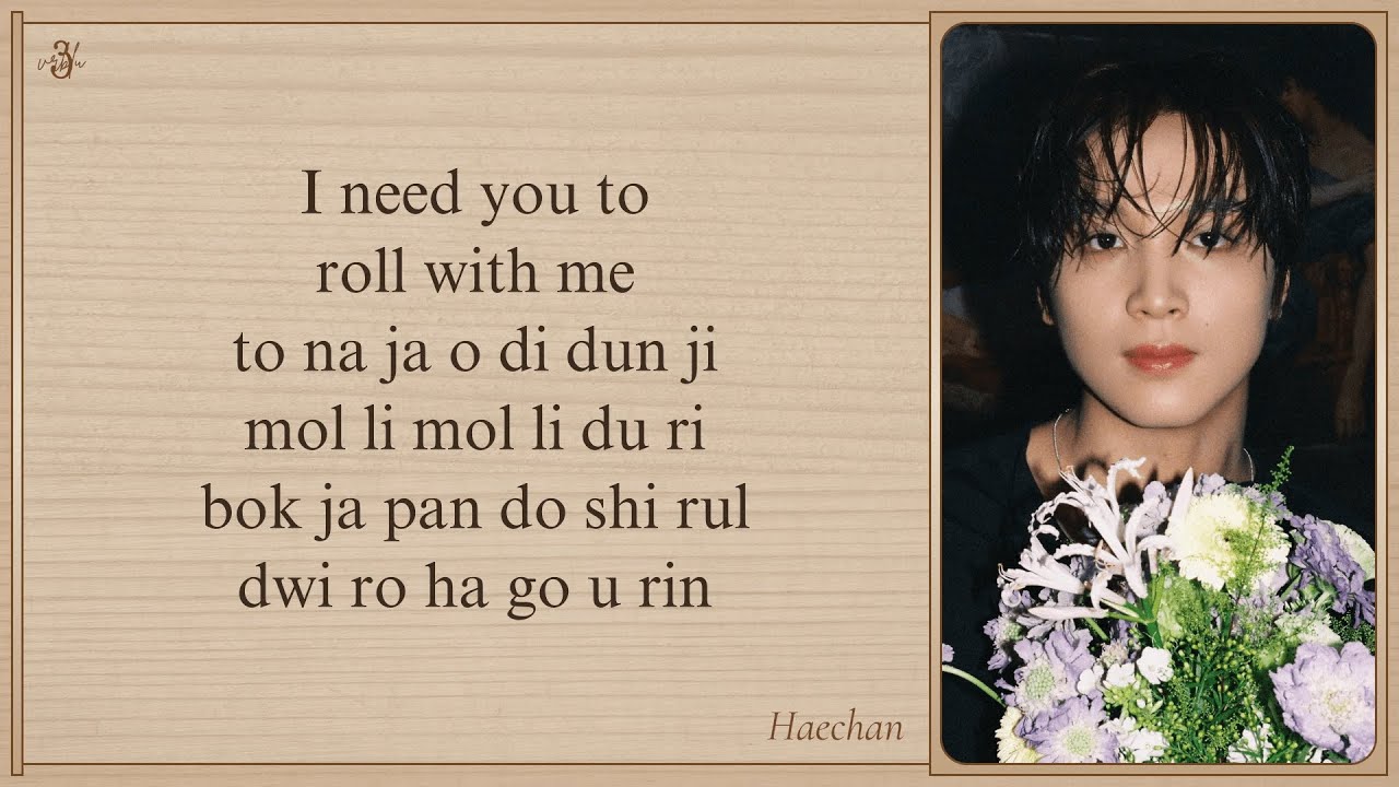 HAECHAN 'Roll With Me' Easy Lyrics